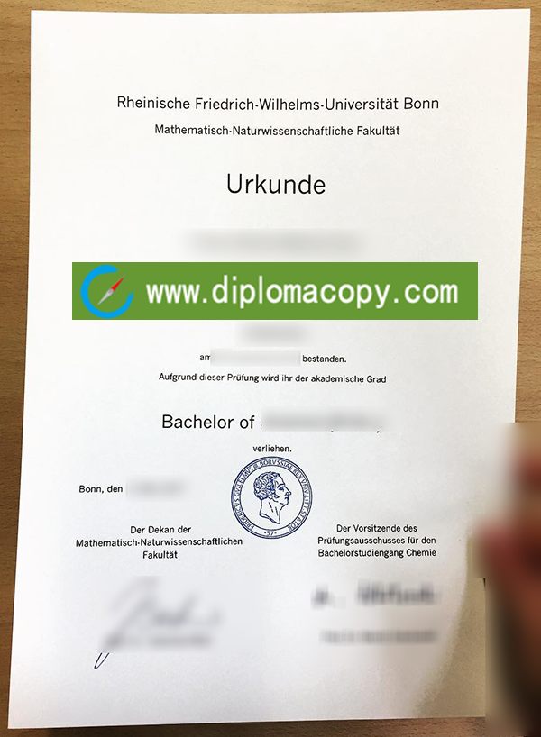 University of Bonn diploma