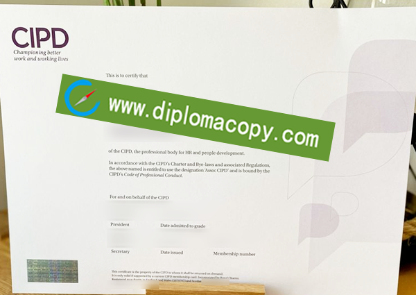 CIPD certificate, CIPD diploma