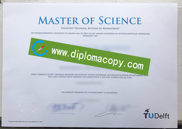Delft University of Technology degree, TU Delft fake diploma