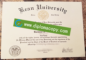 buy fake Kean University diploma