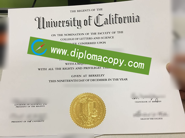 University of California Berkeley diploma, UC Berkeley fake degree