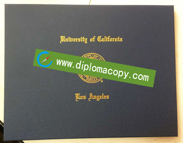 UCLA degree cover, fake UCLA diploma leather case