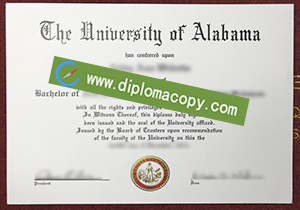buy fake University of Alabama degree
