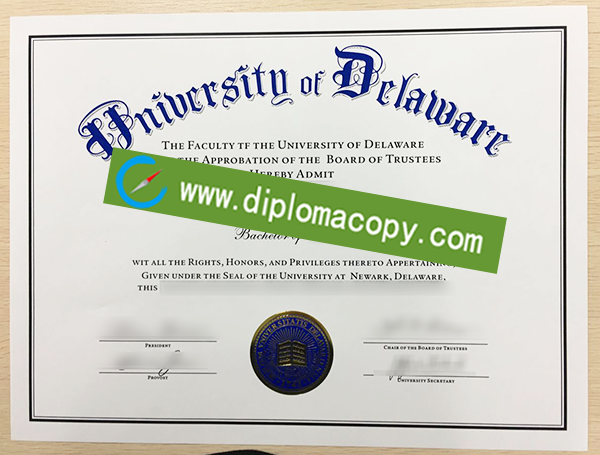 University of Delaware degree, University of Delaware fake diploma