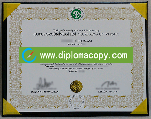 buy fake diploma, Çukurova University fake degree