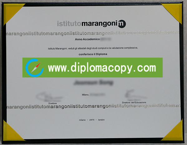 buy fake degree, Istituto Marangoni fake diploma
