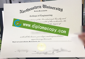 buy fake Northeastern University diploma