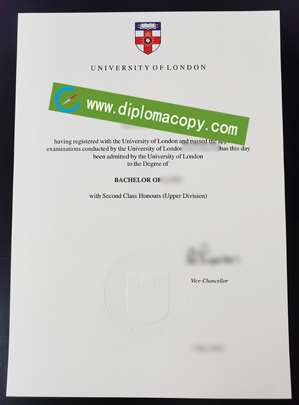University of London diiploma, University of London fake degree