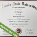 Fake bachelor diploma from US university