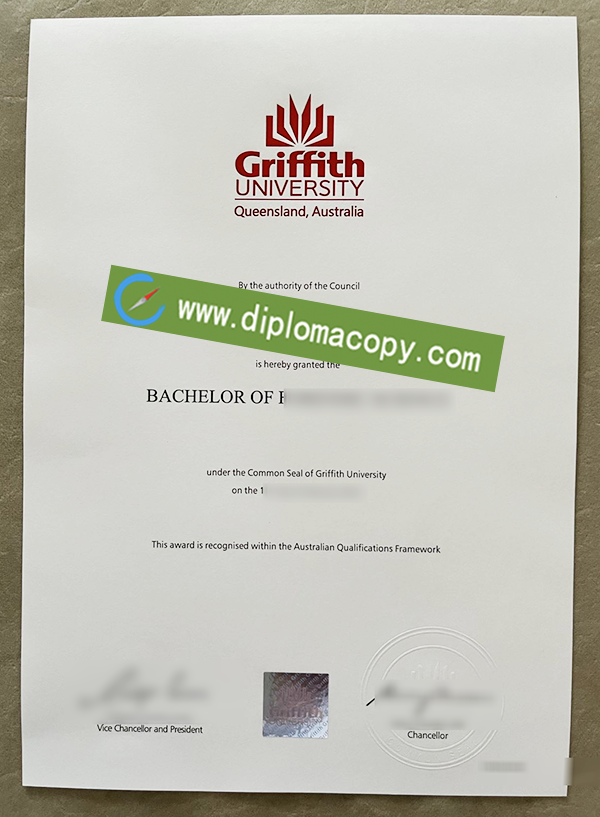 Griffith University diploma, Griffith University fake degree