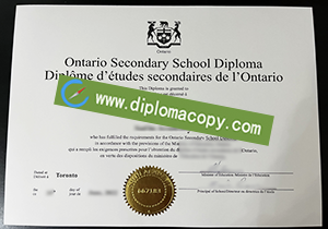buy fake Ontario Secondary School diploma