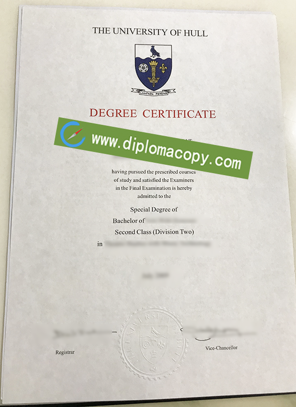 University of Hull degree, University of Hull fake diploma
