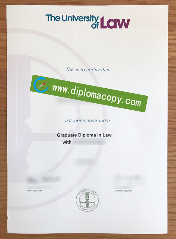 University of Law diploma, University of Law fake degree