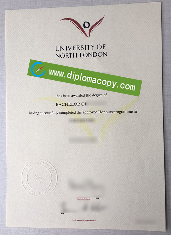 University of North London degree, University of North London fake diploma
