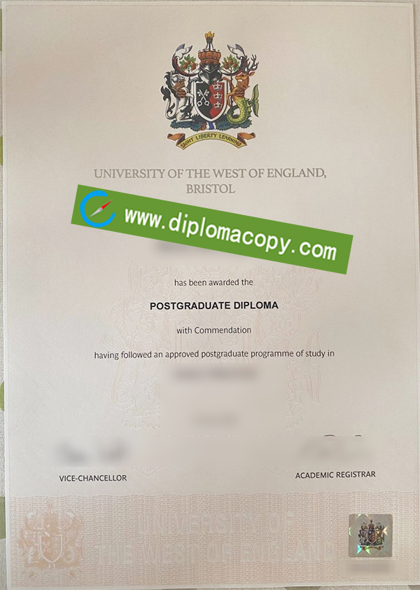 University of the West of England Bristol degree, University of the West of England Bristol fake diploma