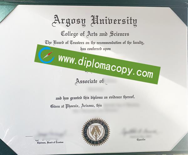 Argosy University diploma, Argosy University fake degree