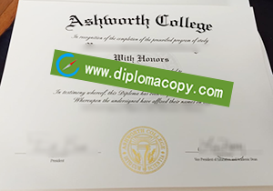 buy fake Ashworth College diploma