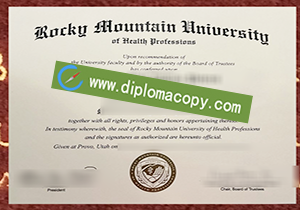 buy fake Rocky Mountain University diploma