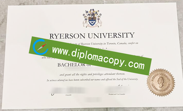 Ryerson University degree, Ryerson University fake diploma