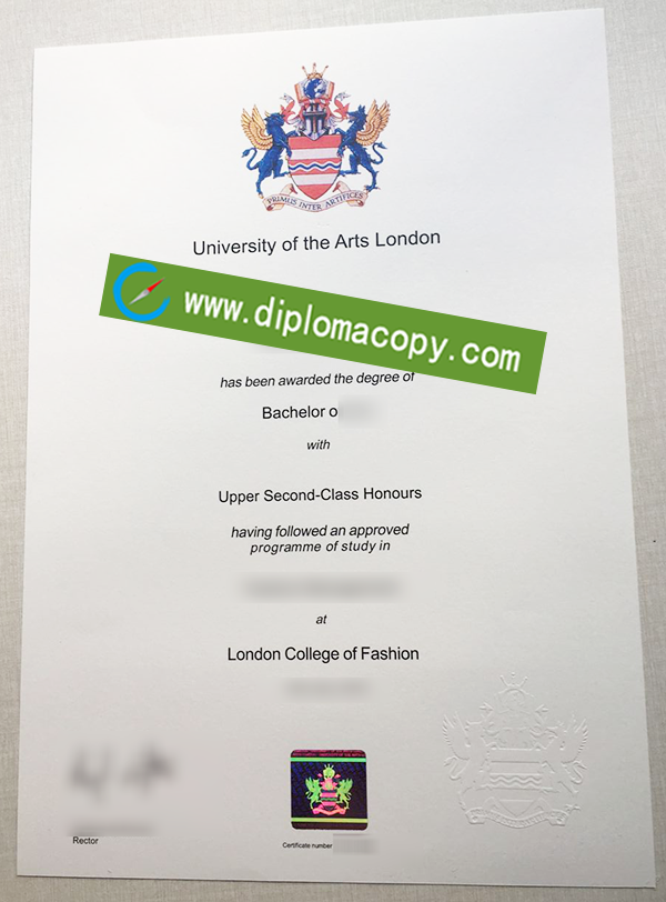 University of the Arts London diploma, UAL fake degree
