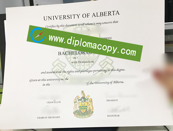 University of Alberta diploma, University of Alberta fake degree