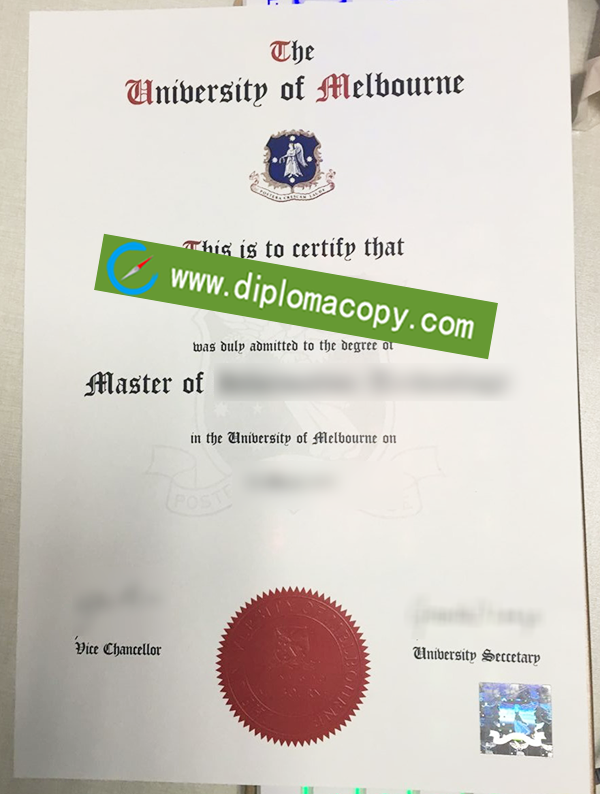 University of Melbourne diploma, fake University of Melbourne degree