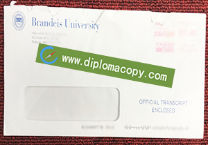 buy fake Brandeis University transcript envelope