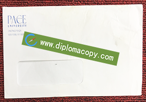 buy fake Pace University transcript with official envelope