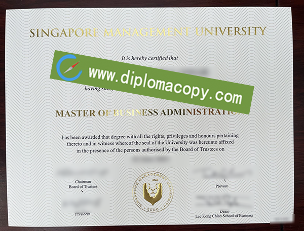 Singapore Management University diploma, SMU fake degree
