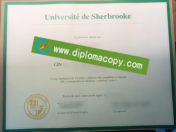 Universite de Sherbrooke degree, University of Sherbrooke fake diploma