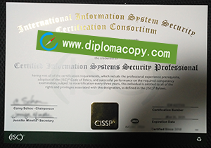 buy CISSP fake certificate