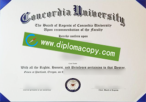 buy fake Concordia University degree