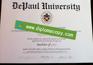 buy fake Depaul University degree