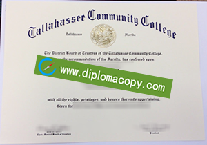 buy fake Tallahassee Community College diploma