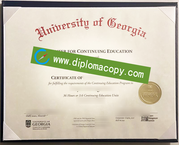 University of Georgia diploma, fake University of Georgia degree