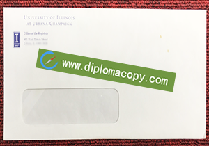 buy fake University of Illinois transcript envelope