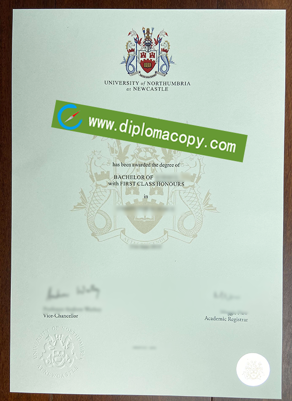 University of Northumbria diploma, Northumbria University fake degree