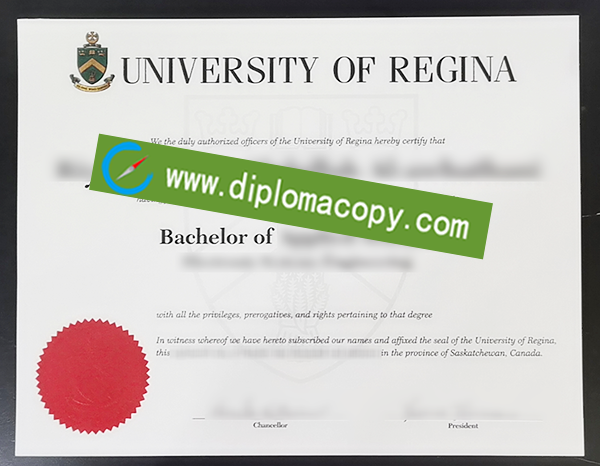 University of Regina degree, fake University of Regina diploma