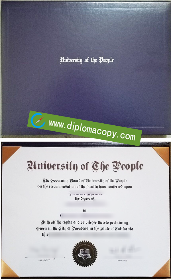 University of the People diploma, UoPeople fake degree