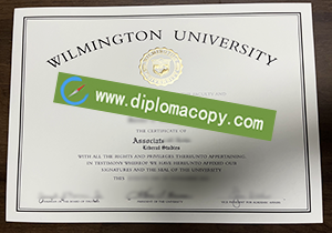 buy fake Wilmington University diploma
