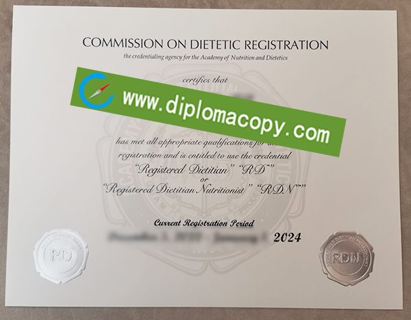 RDN fake certificate, CDR certificate