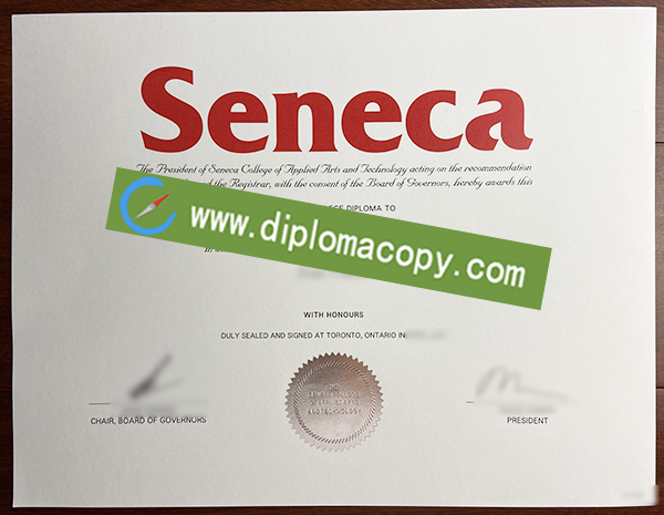 buy fake degree, Seneca College fake diploma