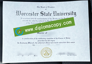 buy fake Worcester State University diploma