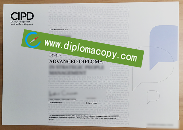 CIPD diploma, fake CIPD certiificate
