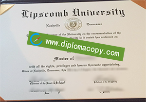 buy fake Lipscomb University diploma