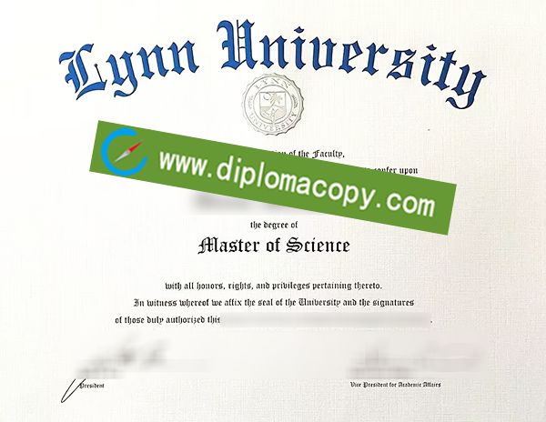 Lynn University degree, fake Lynn University diploma