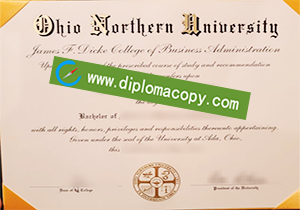 buy fake Ohio Northern University degree