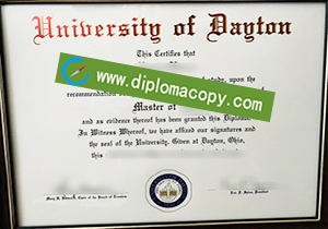 buy fake University of Dayton degree