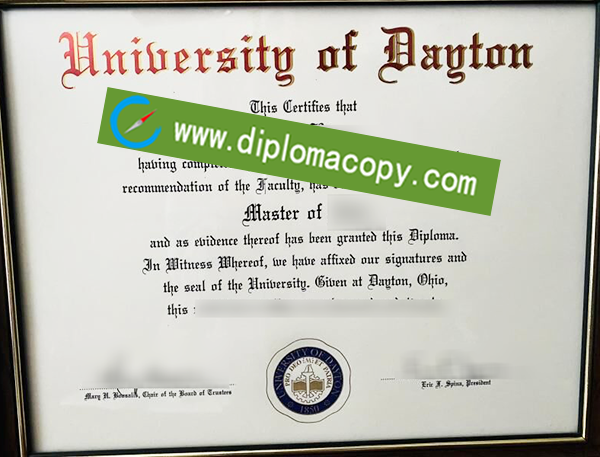 University of Dayton degree, fake University of Dayton diploma