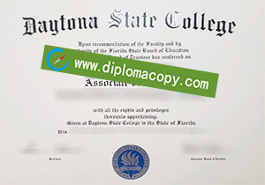 buy Daytona State College fake diploma